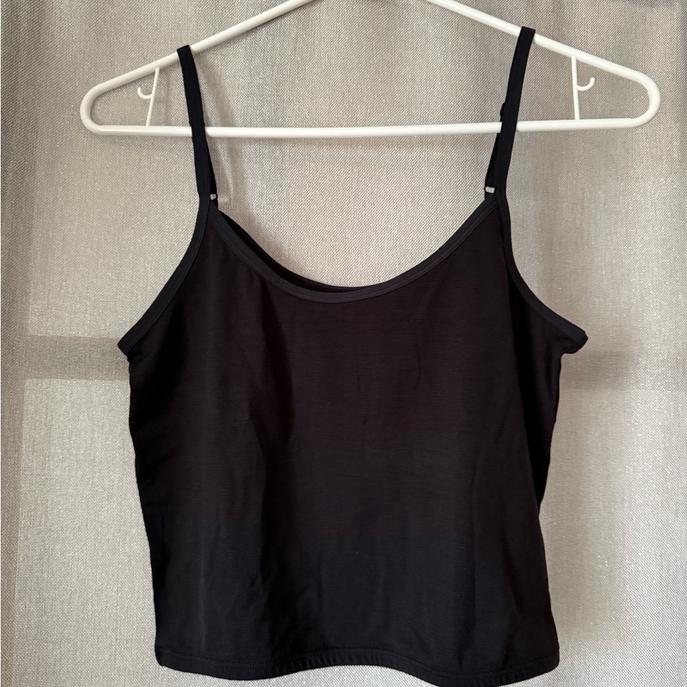Wool& cropped cami